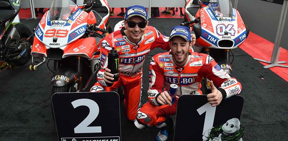 Dovizioso Vs Lorenzo Berbalas Ejekan